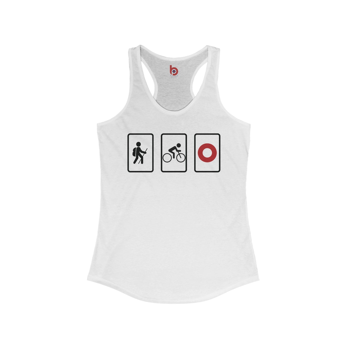 Phish Women's Tank Top | Hike, Bike, Phish | Lot and Concert Racerback Tank
