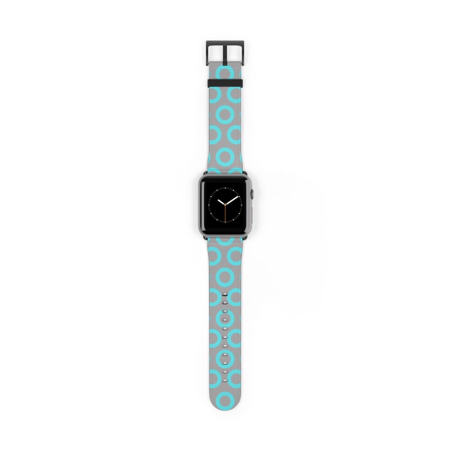 Fishman Donut Apple Watch Band | Turquoise/Gray | 2 lengths available