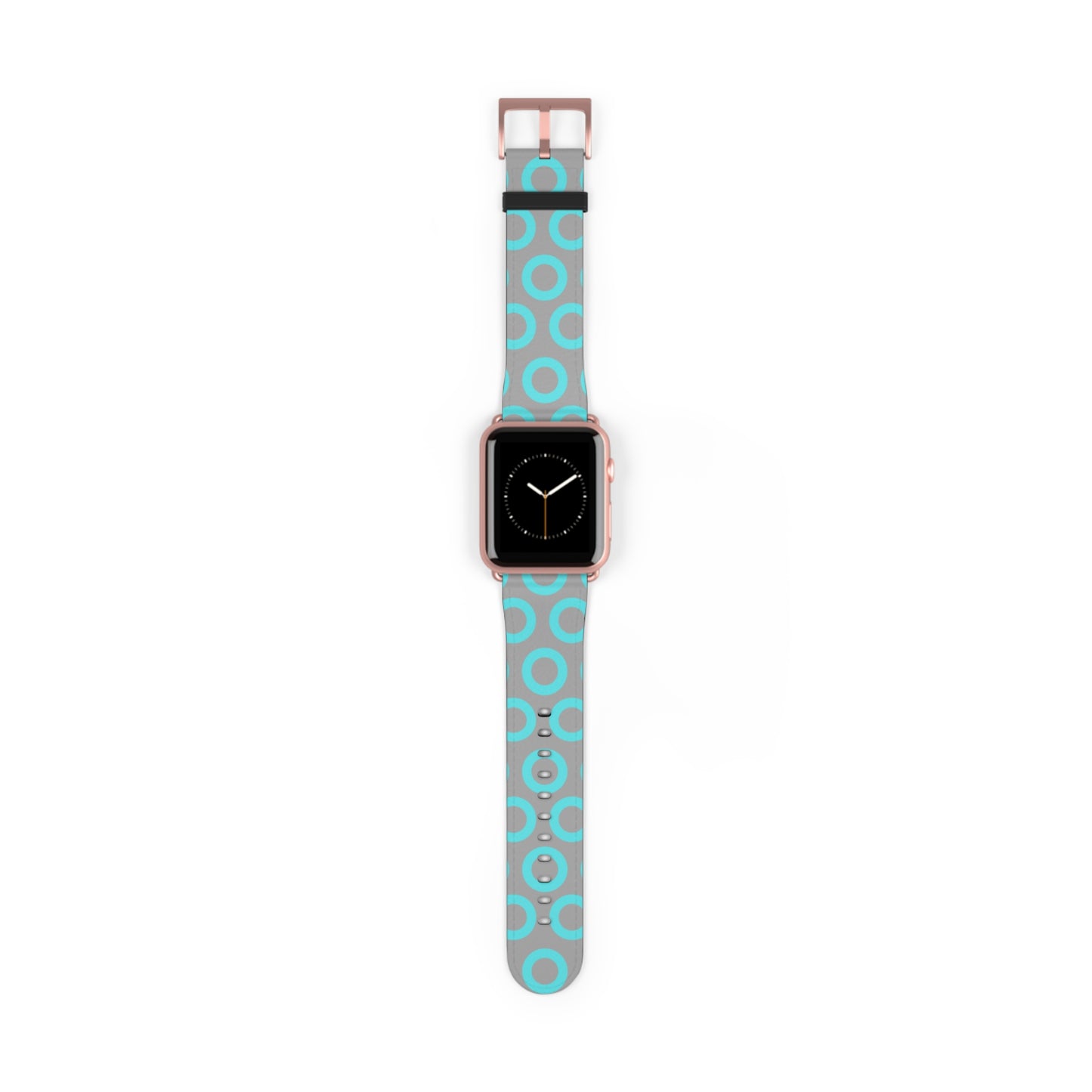 Fishman Donut Apple Watch Band | Turquoise/Gray | 2 lengths available