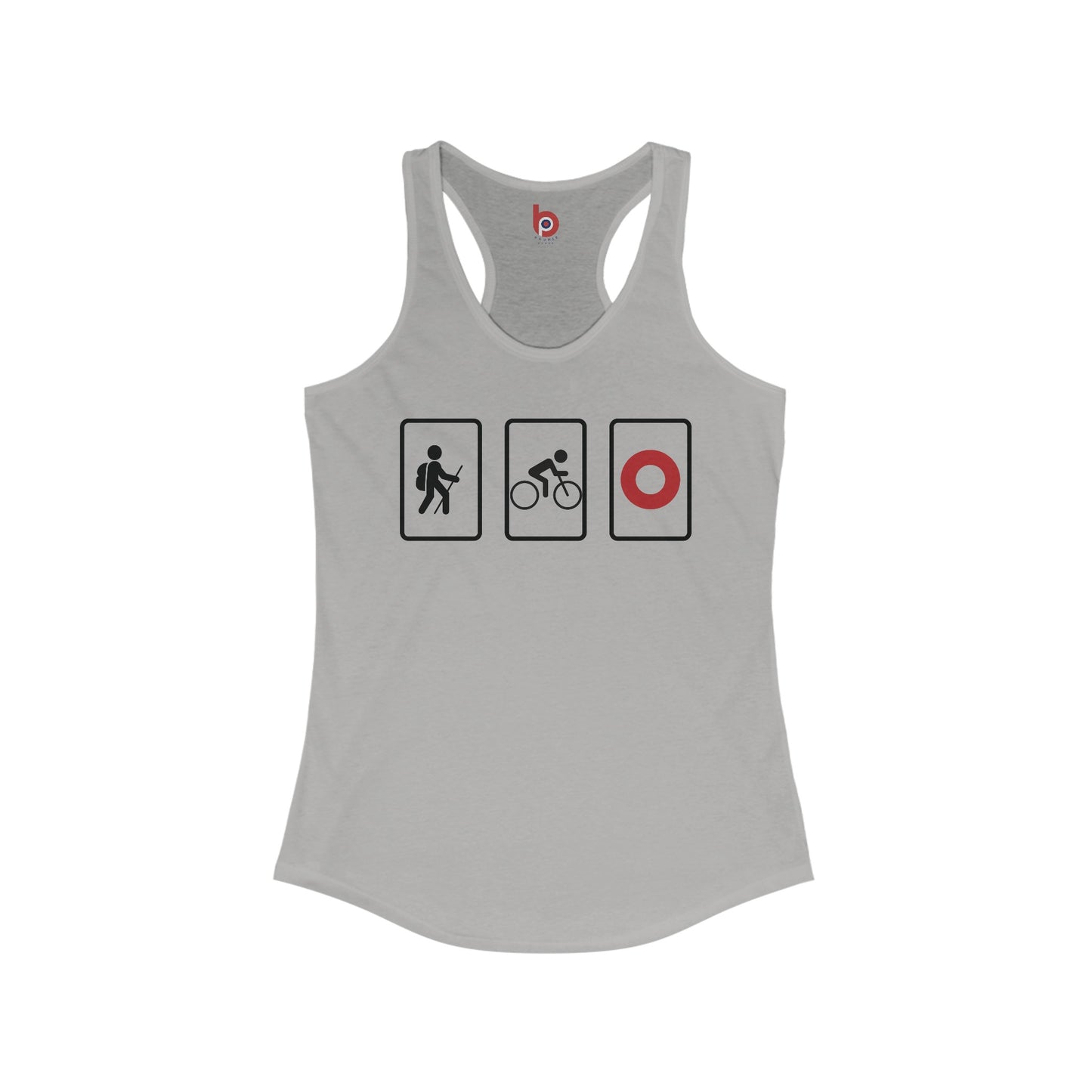 Phish Women's Tank Top | Hike, Bike, Phish | Lot and Concert Racerback Tank