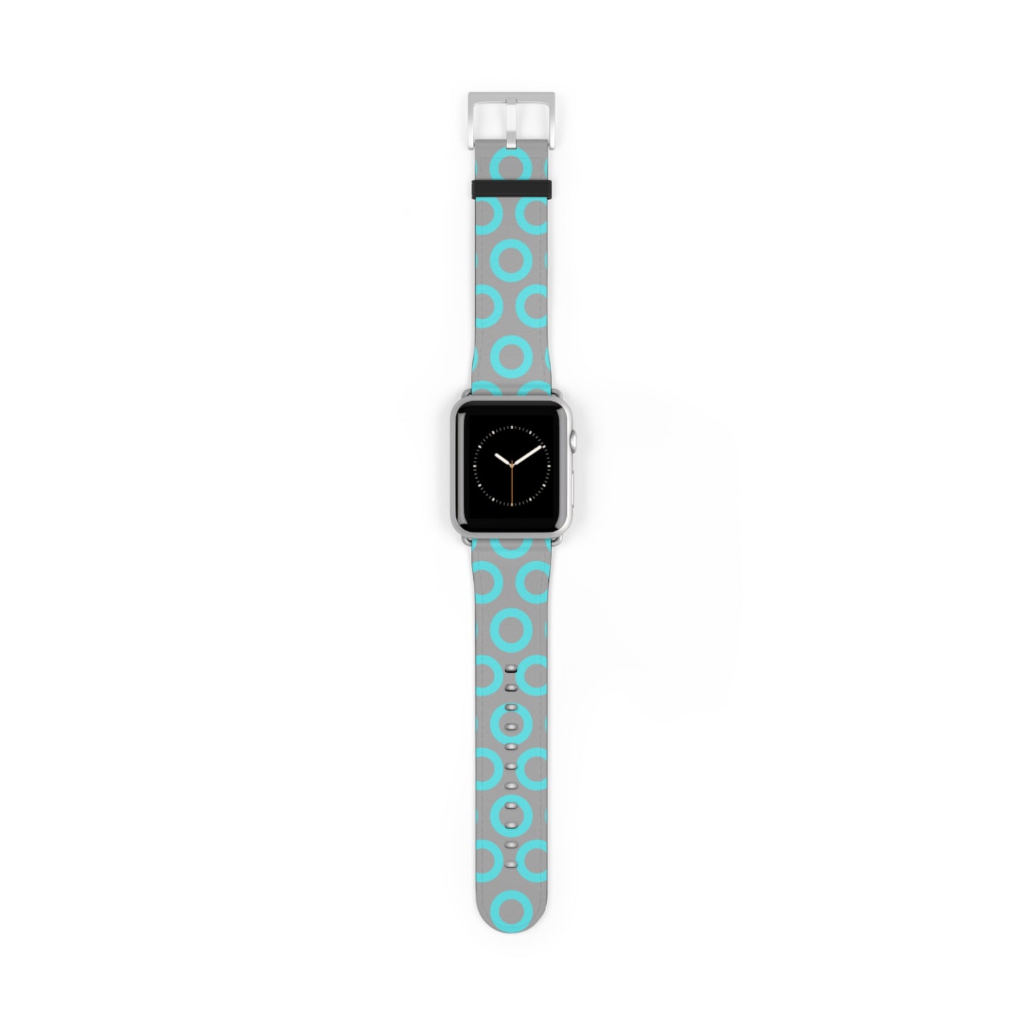 Fishman Donut Apple Watch Band | Turquoise/Gray | 2 lengths available