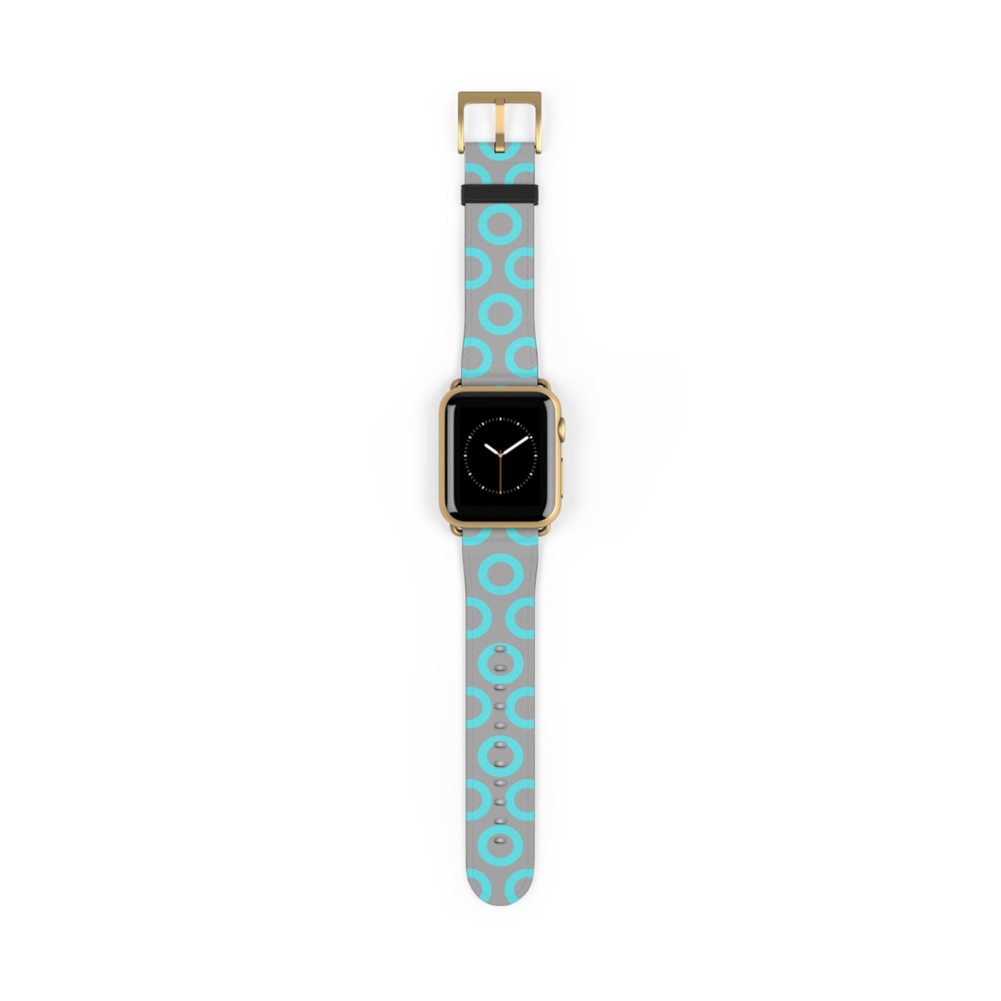 Fishman Donut Apple Watch Band | Turquoise/Gray | 2 lengths available