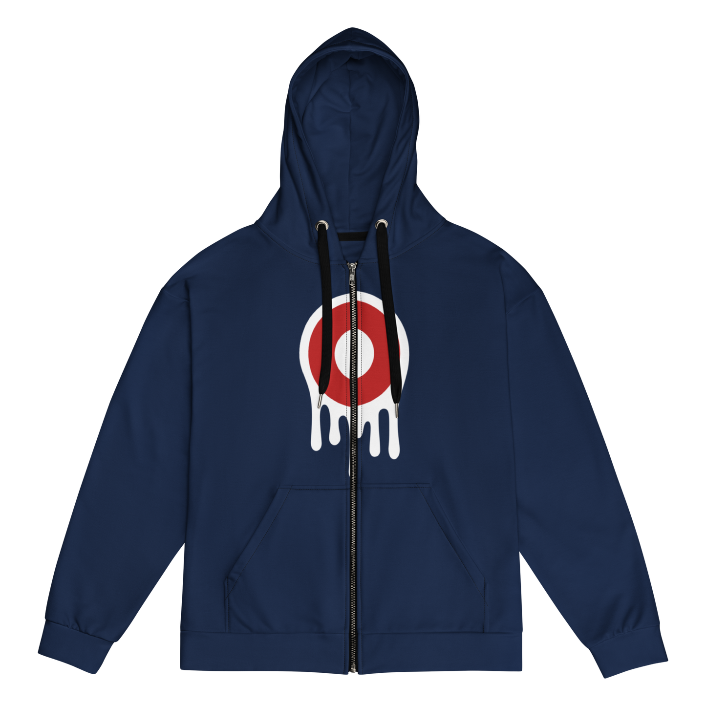 Phish Zip Hoodie | Melting Fishman Donut | Show and Lot Hoodie