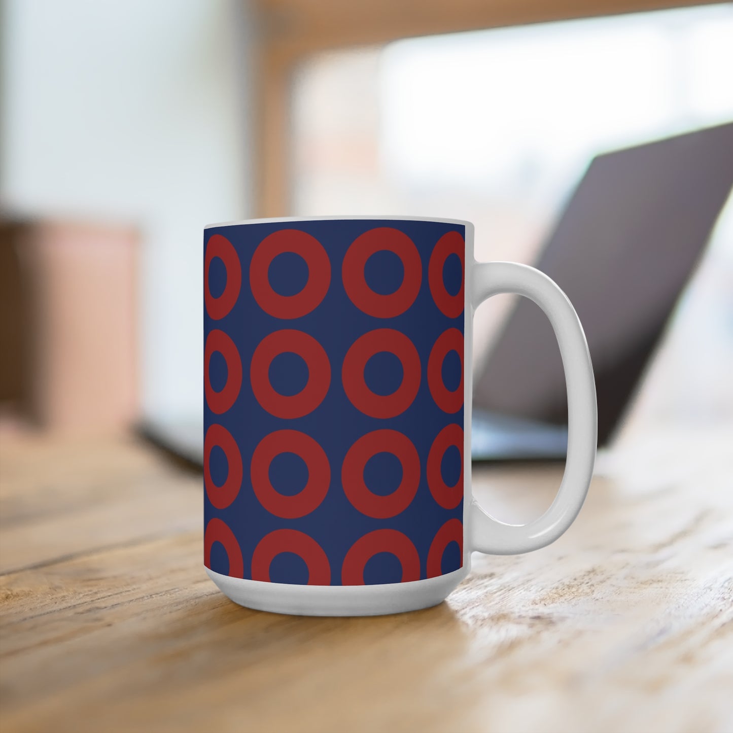 Phish Coffee Mug | Fishman Donut | Premium 15oz Mug