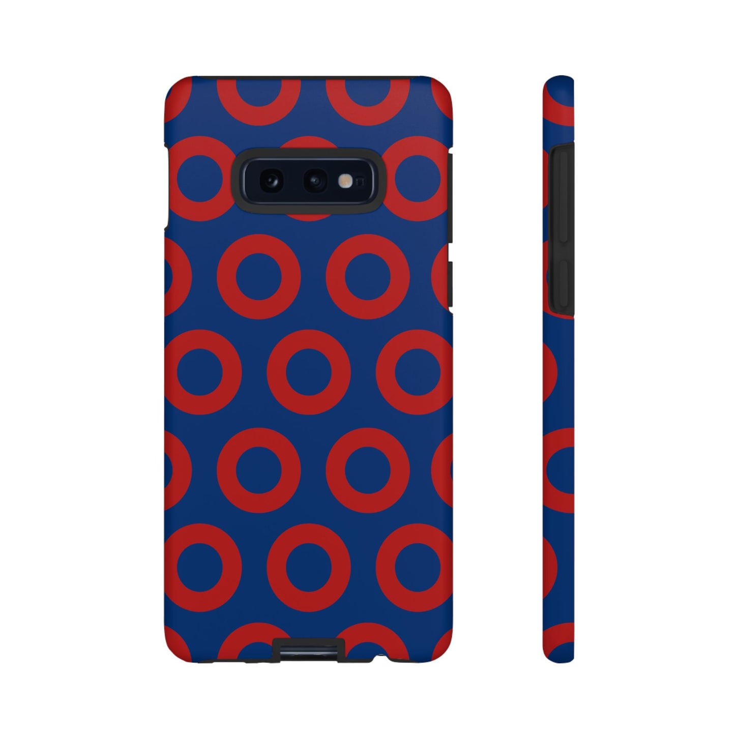 Fishman Donut Phone Case | Red/Blue | iPhone, Google, Samsung