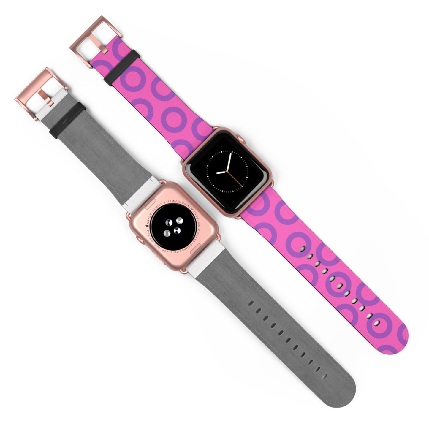 Fishman Donut Apple Watch Band | Pink/Purple | 2 lengths available