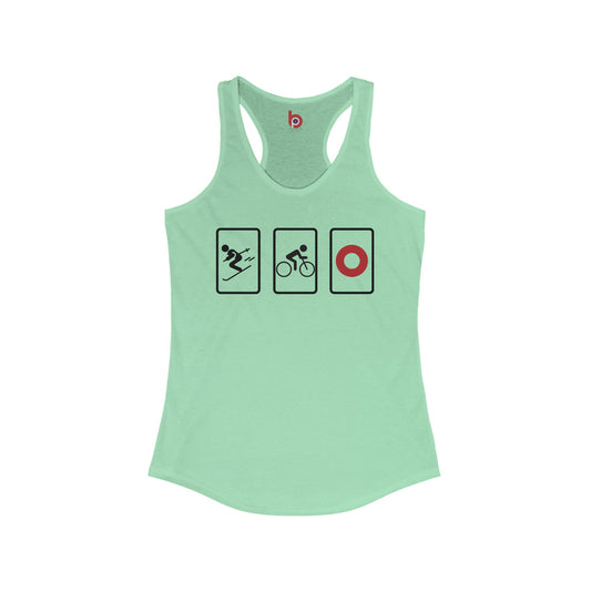 Phish Women's Tank Top | Ski, Bike, Phish | Lot and Concert Racerback Tank