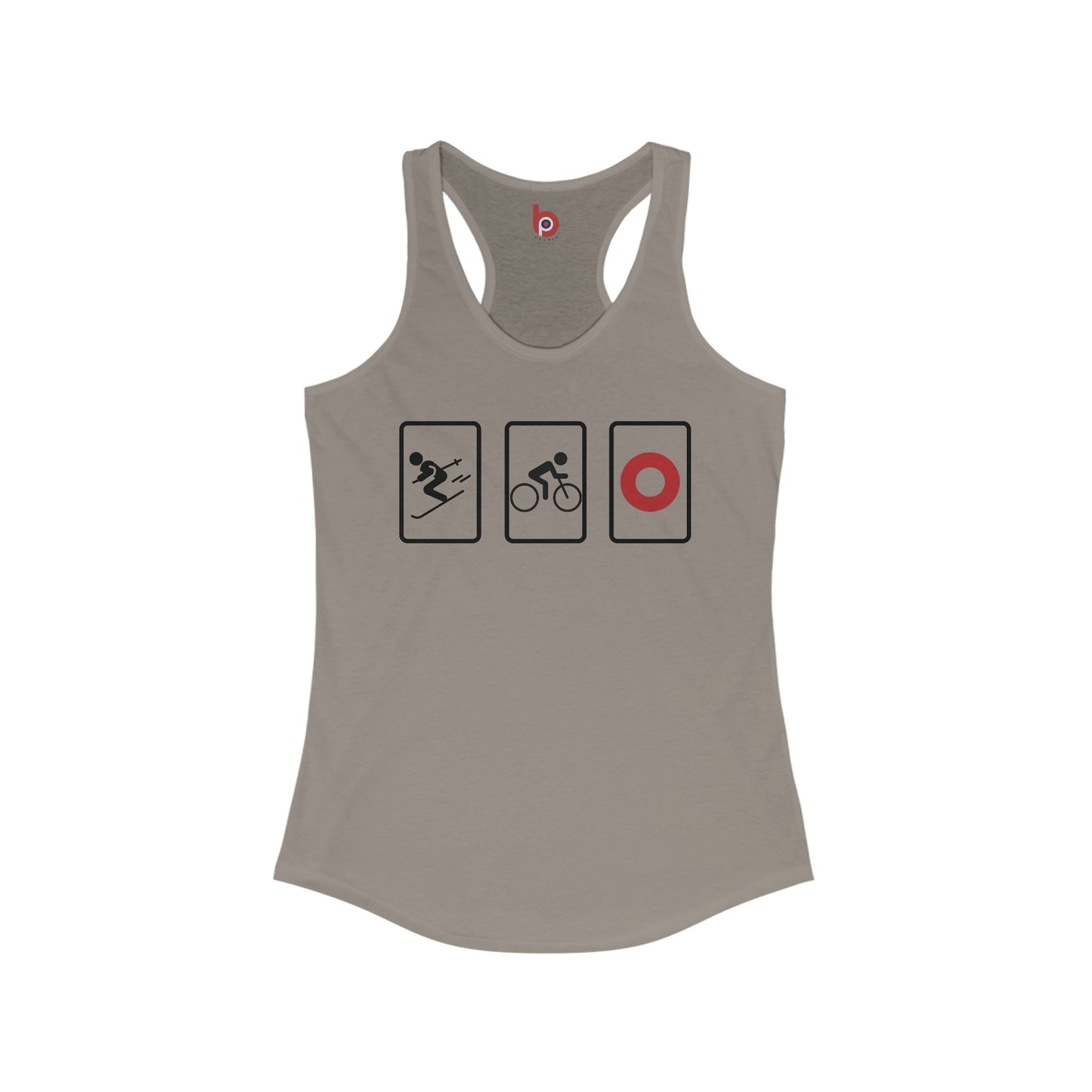 Phish Women's Tank Top | Ski, Bike, Phish | Lot and Concert Racerback Tank