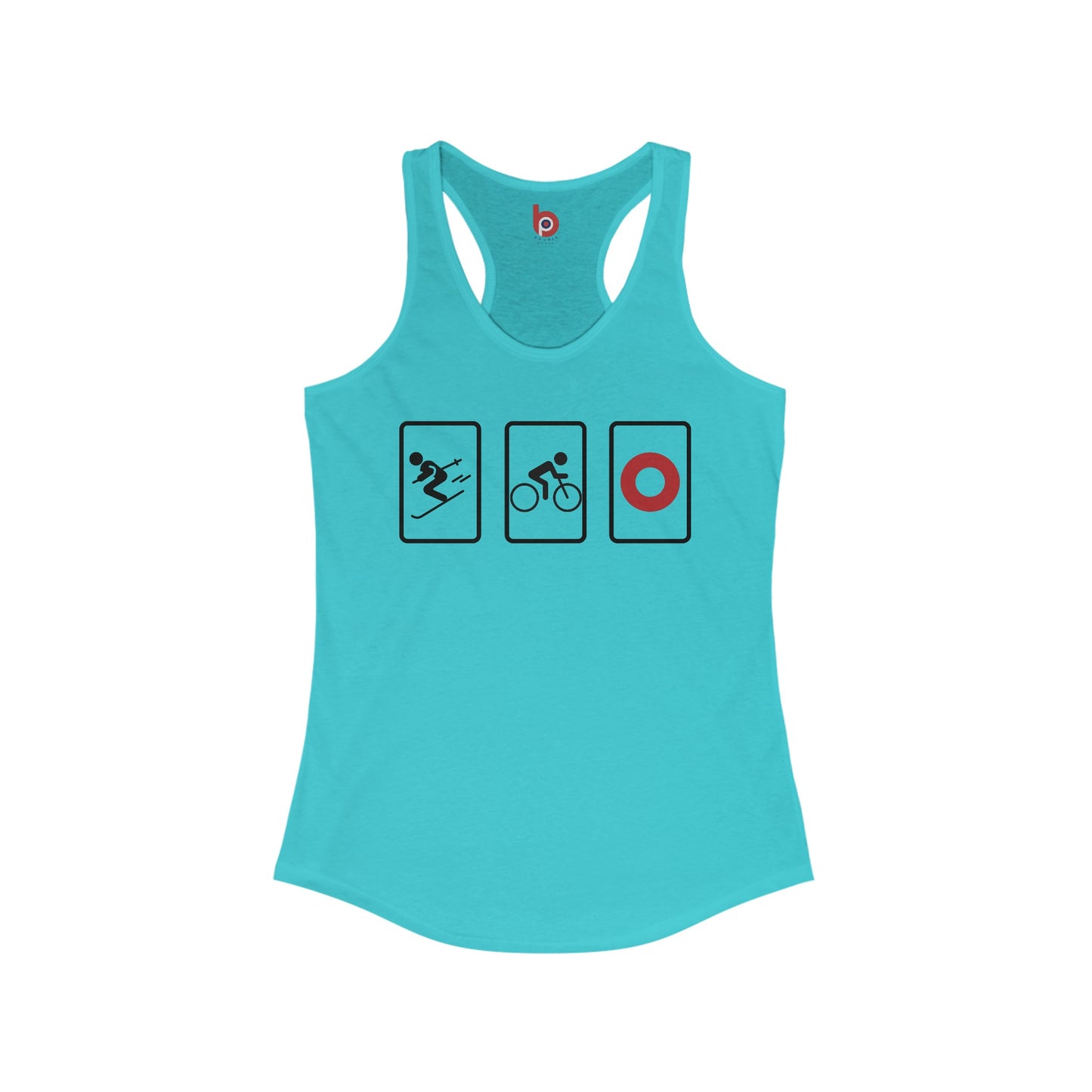 Phish Women's Tank Top | Ski, Bike, Phish | Lot and Concert Racerback Tank