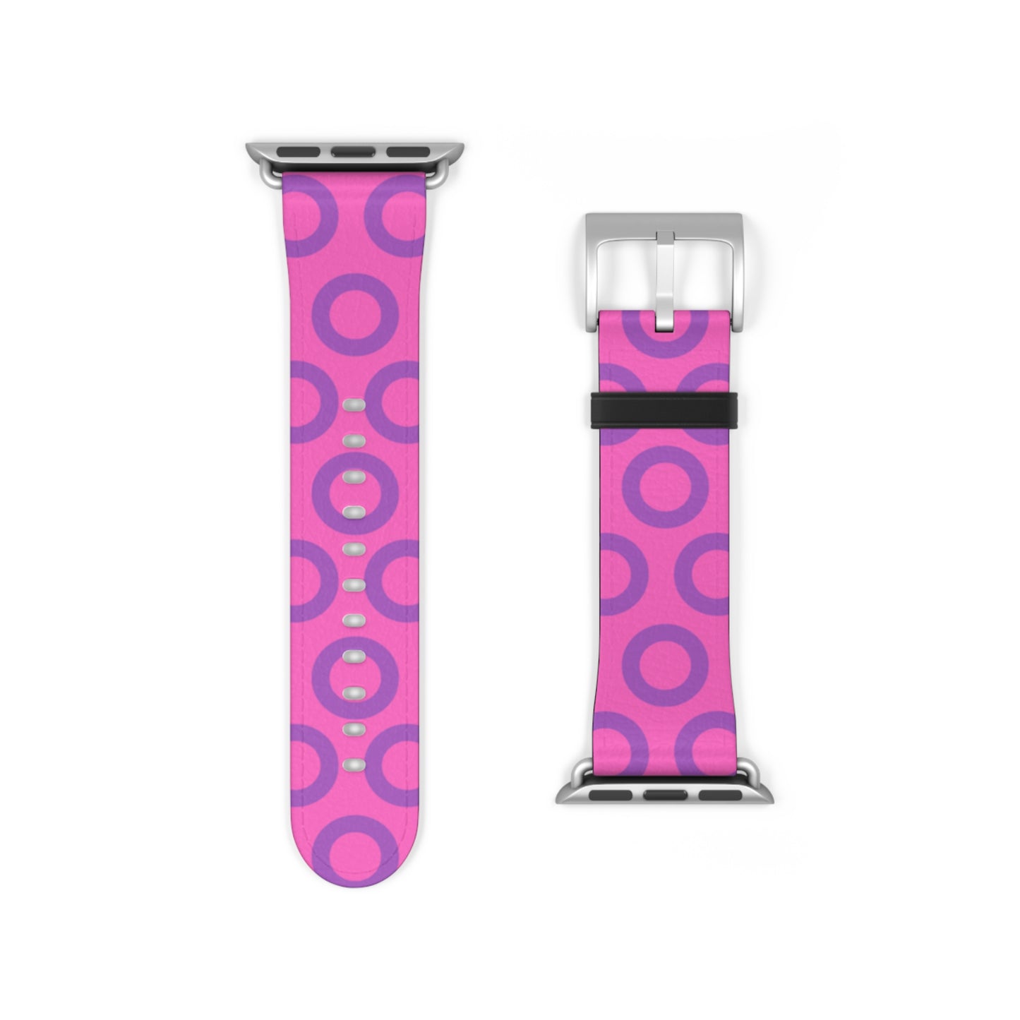 Fishman Donut Apple Watch Band | Pink/Purple | 2 lengths available