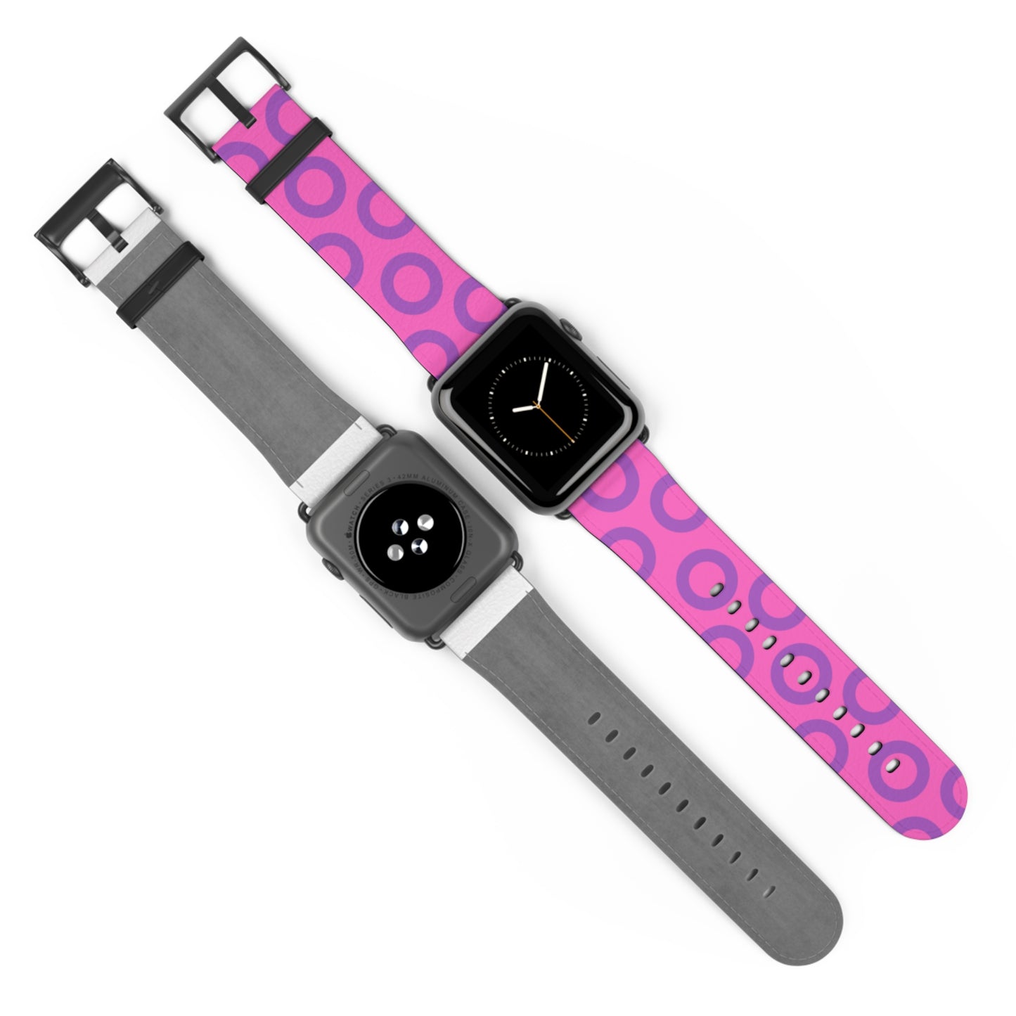 Fishman Donut Apple Watch Band | Pink/Purple | 2 lengths available