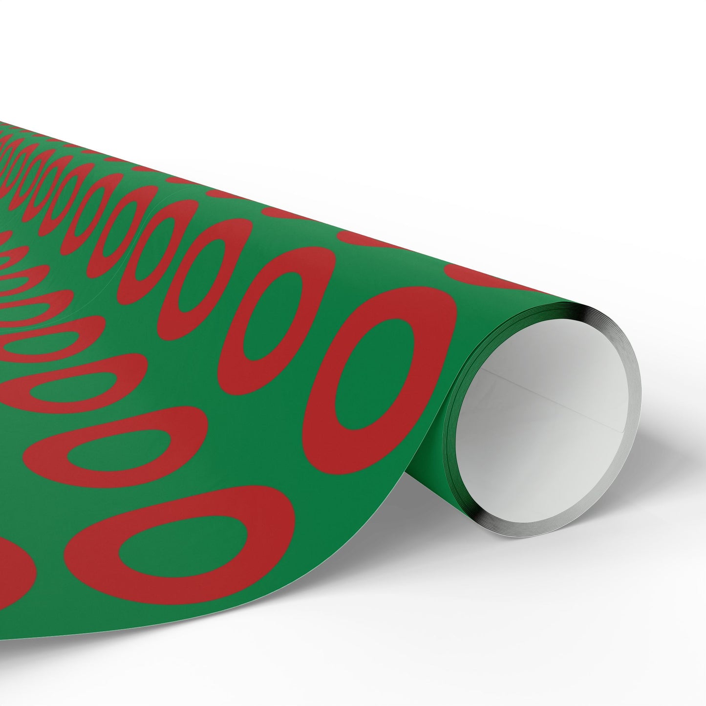 Donut Holiday Wrapping Paper Red/Green, 3 sizes