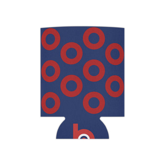 Phish Donut Koozie | Red/Blue | Can Cooler Sleeve