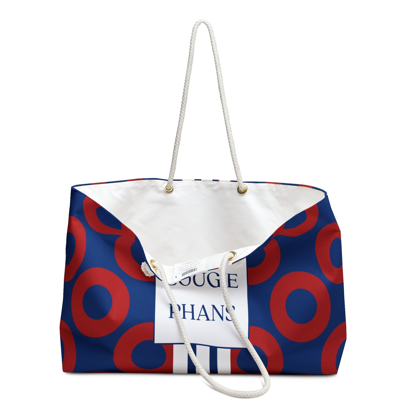 Phish Donut Weekender Bag | Bougie Phans | Large Beach Bag