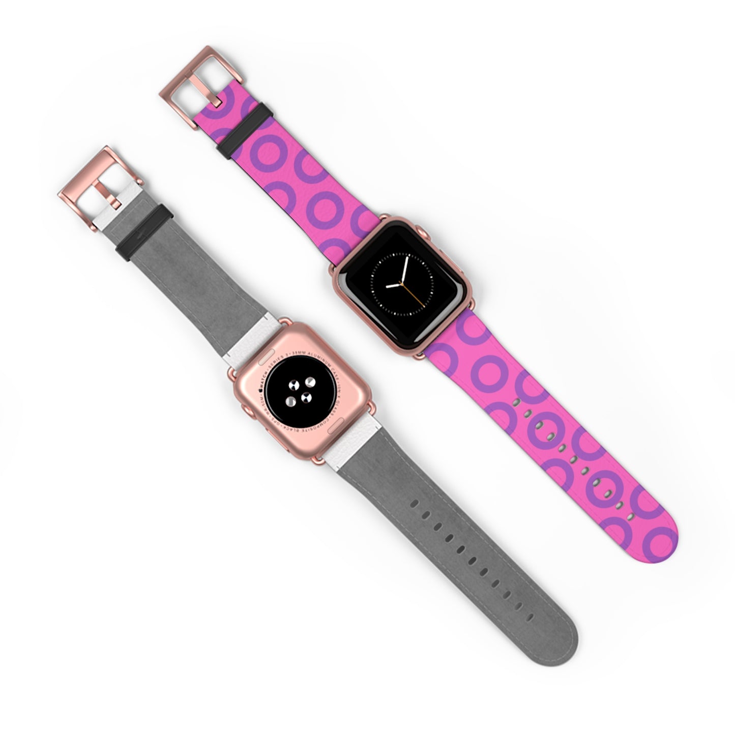 Fishman Donut Apple Watch Band | Pink/Purple | 2 lengths available