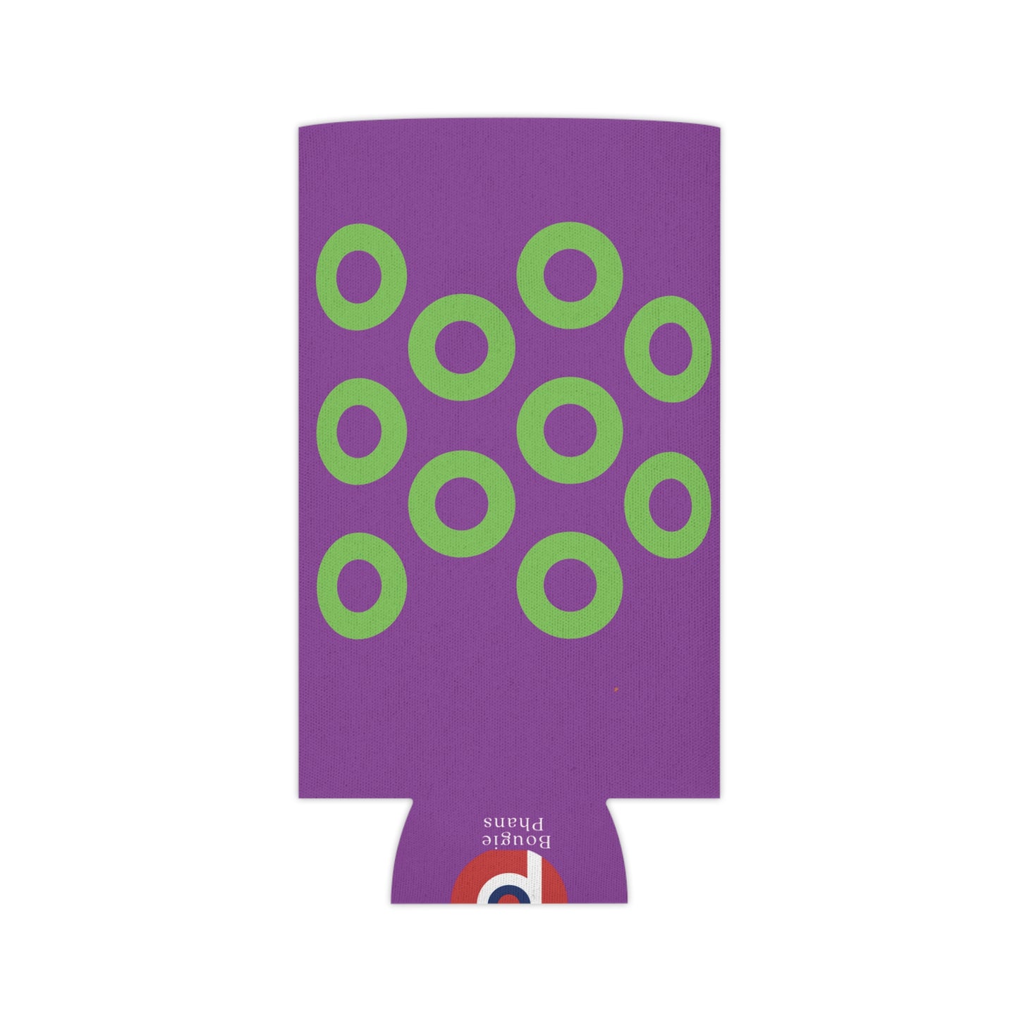 Phish Donut Koozie | Purple/Green | Can Cooler Sleeve