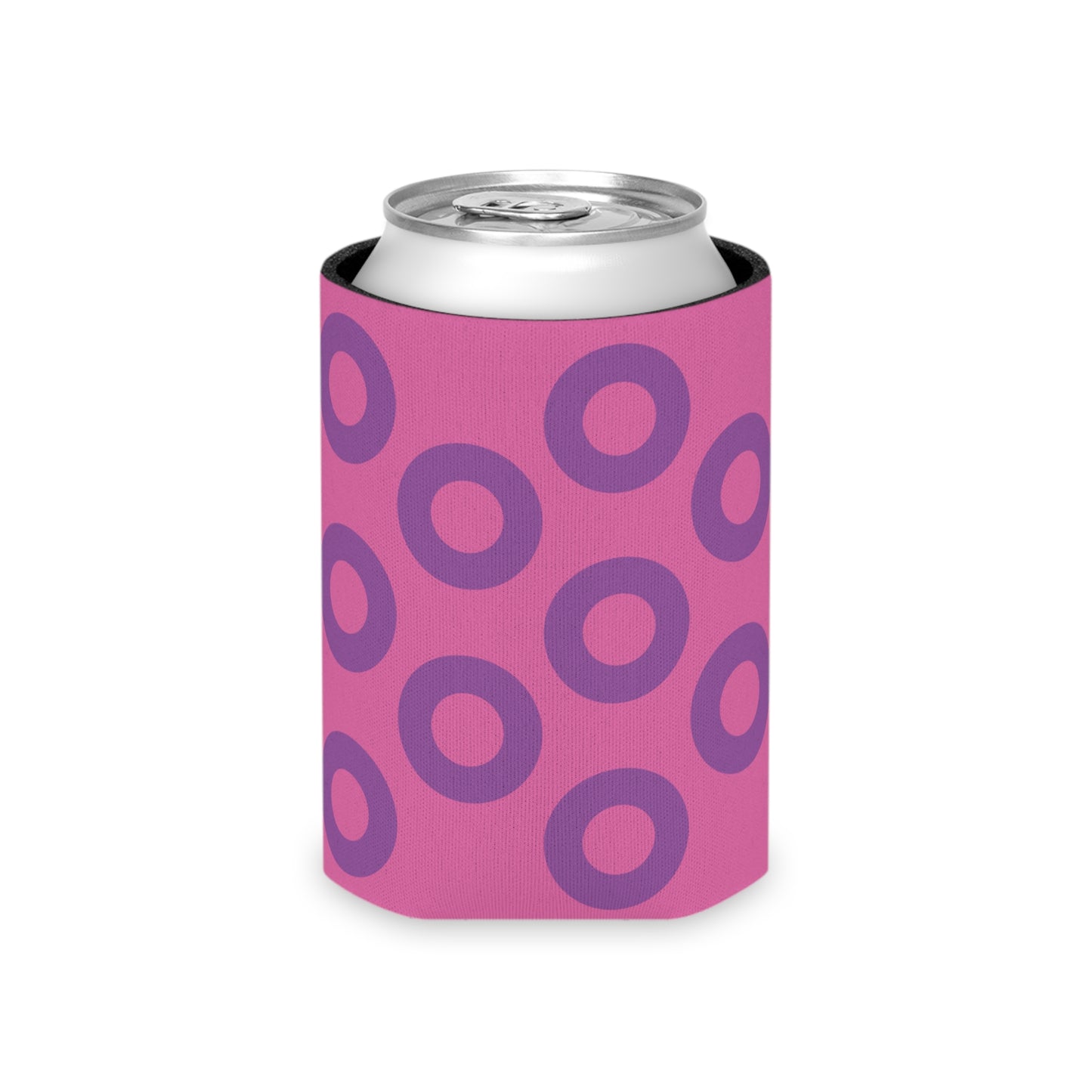 Phish Donut Koozie | Purple/Pink | Can Cooler Sleeve