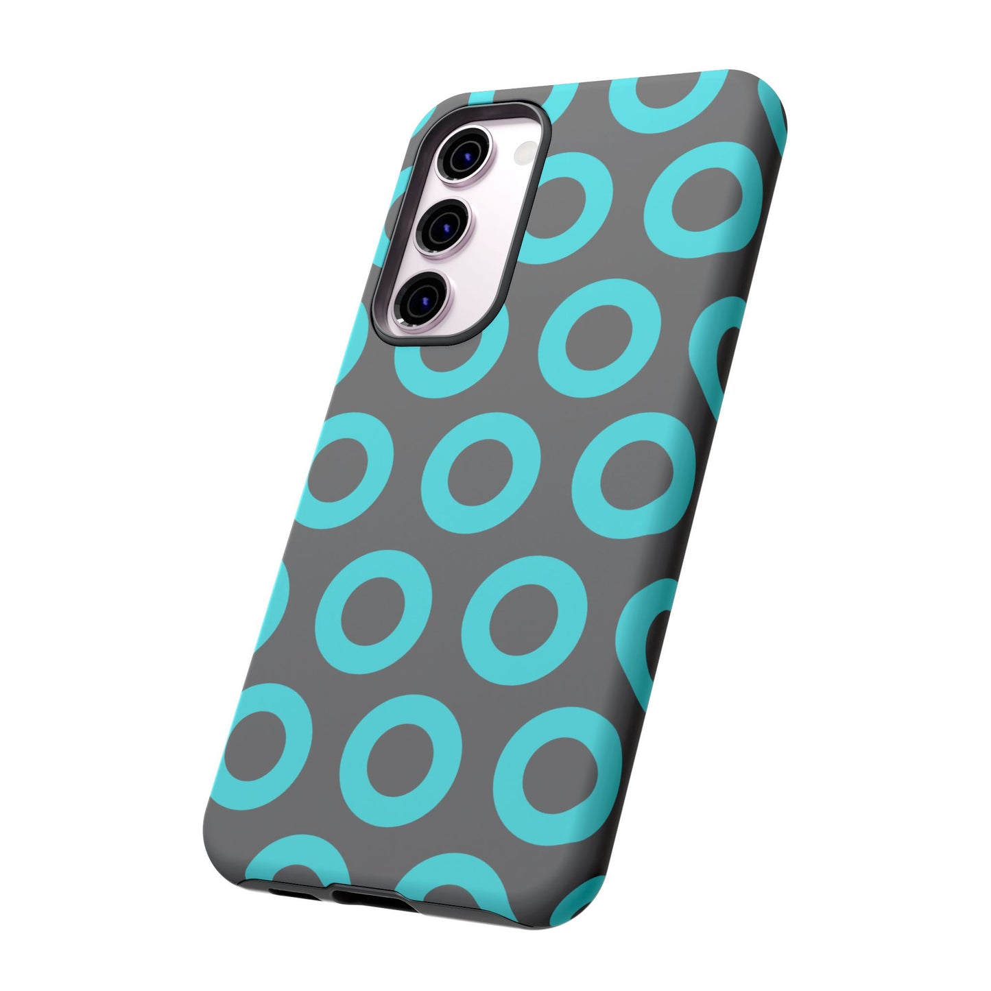 Fishman Donut Phone Case | Turquoise/Gray | | iPhone, Google, Samsung |