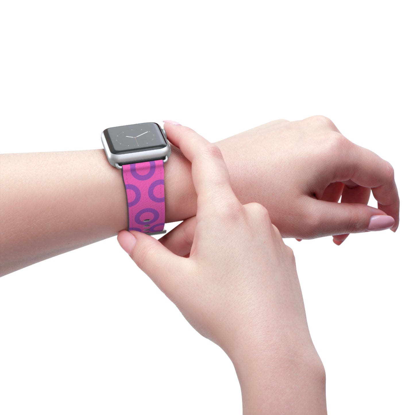 Fishman Donut Apple Watch Band | Pink/Purple | 2 lengths available