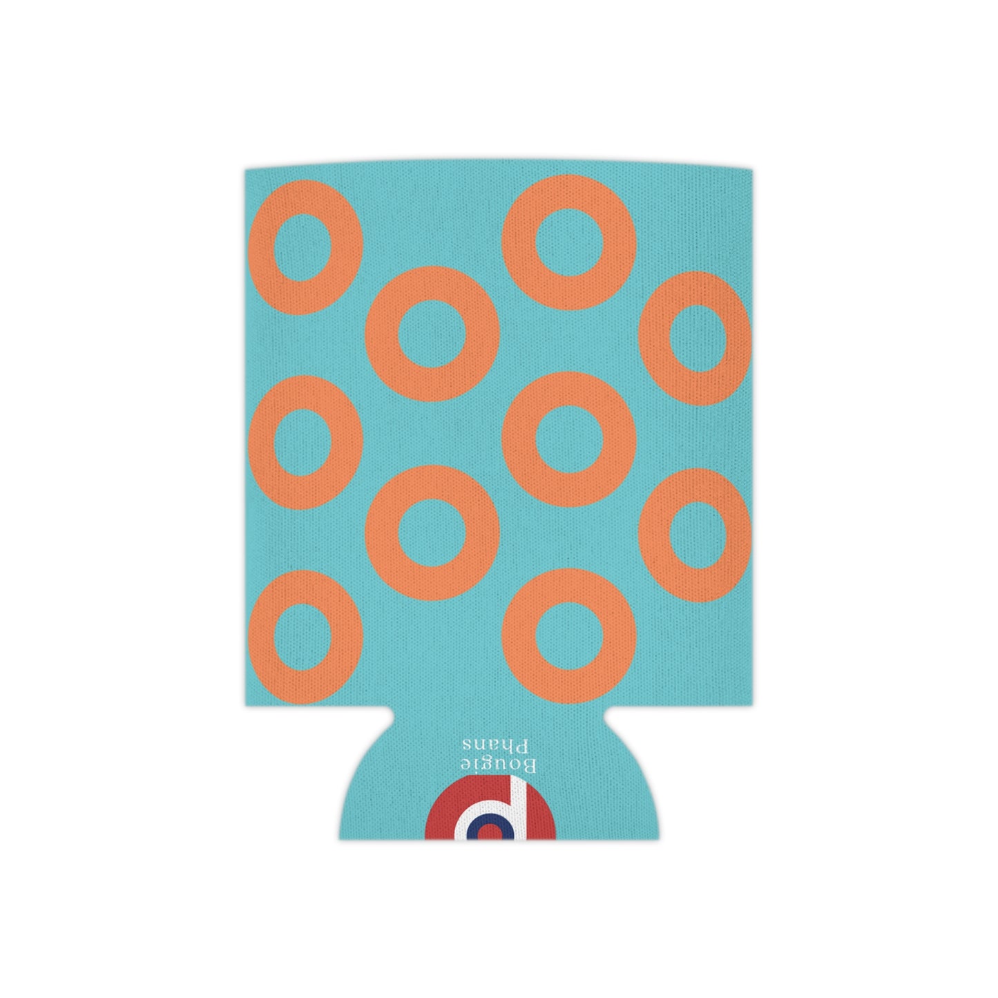 Phish Donut Koozie | Turquoise /Orange | Can Cooler Sleeve