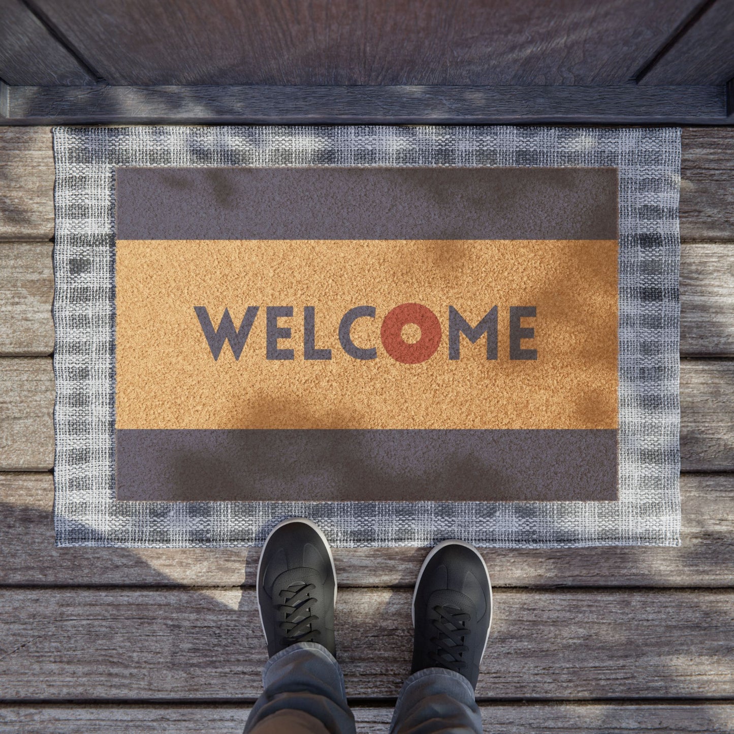 Phish Doormat | Red Donut | Fishman Donut Welcome Mat