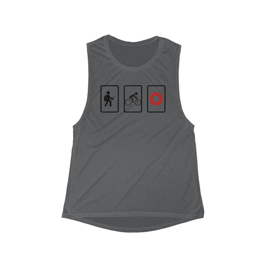 Phish Flowy Scoop Muscle Tank | Hike, Bike, Phish | Lot and Concert Tank