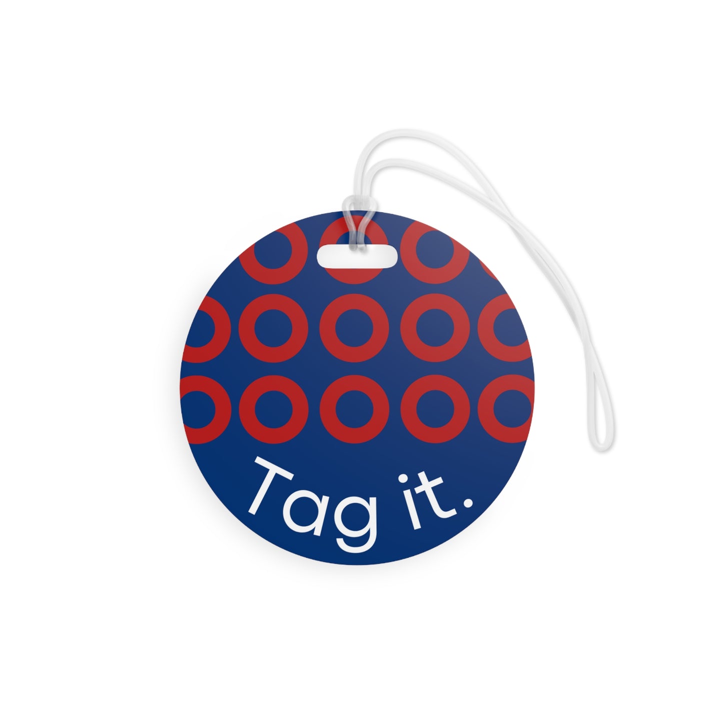 Fishman Donut Luggage Tags | Bag it, Tag It | 2 shapes available