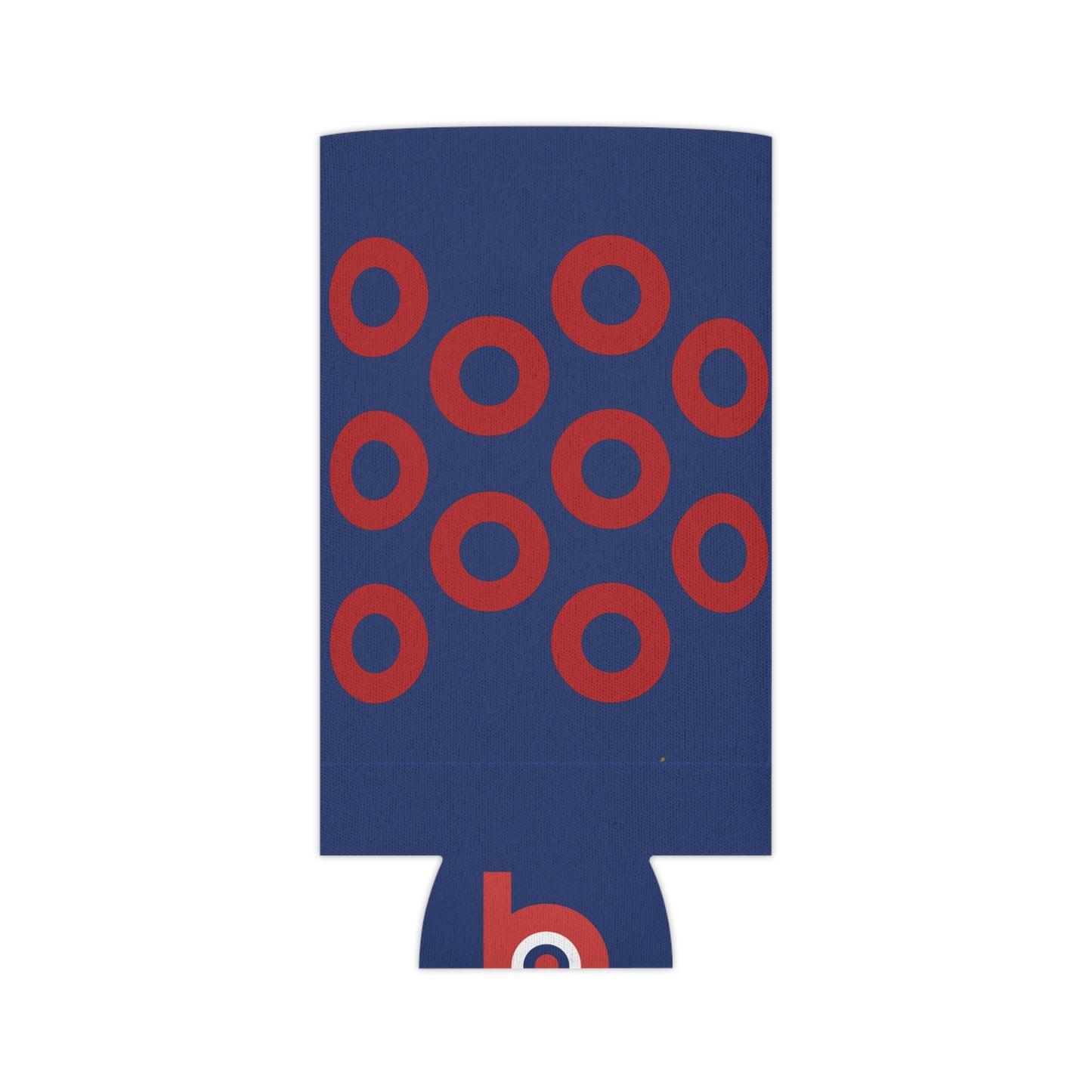 Phish Donut Koozie | Red/Blue | Can Cooler Sleeve