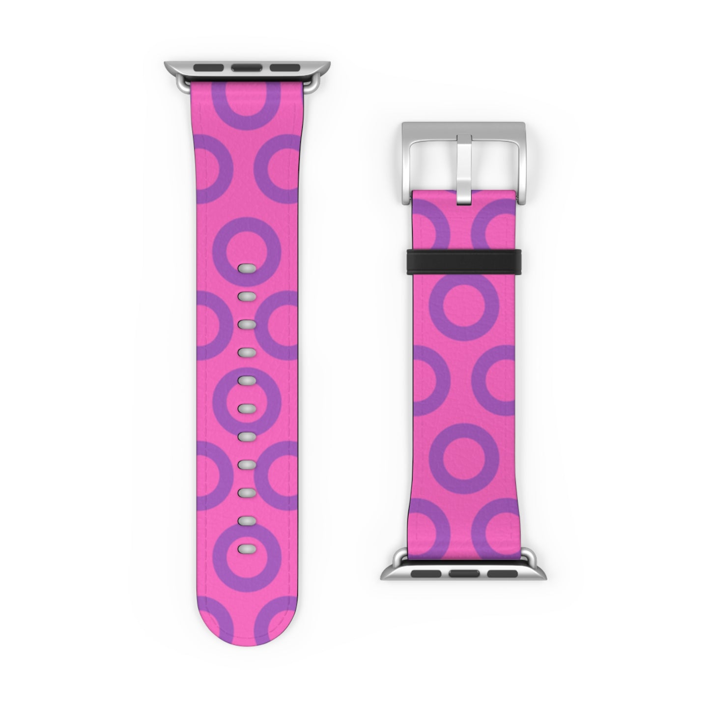 Fishman Donut Apple Watch Band | Pink/Purple | 2 lengths available