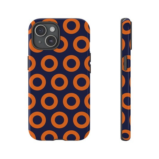 Fishman Donut Phone Case | Orange/Blue | iPhone, Google, Samsung