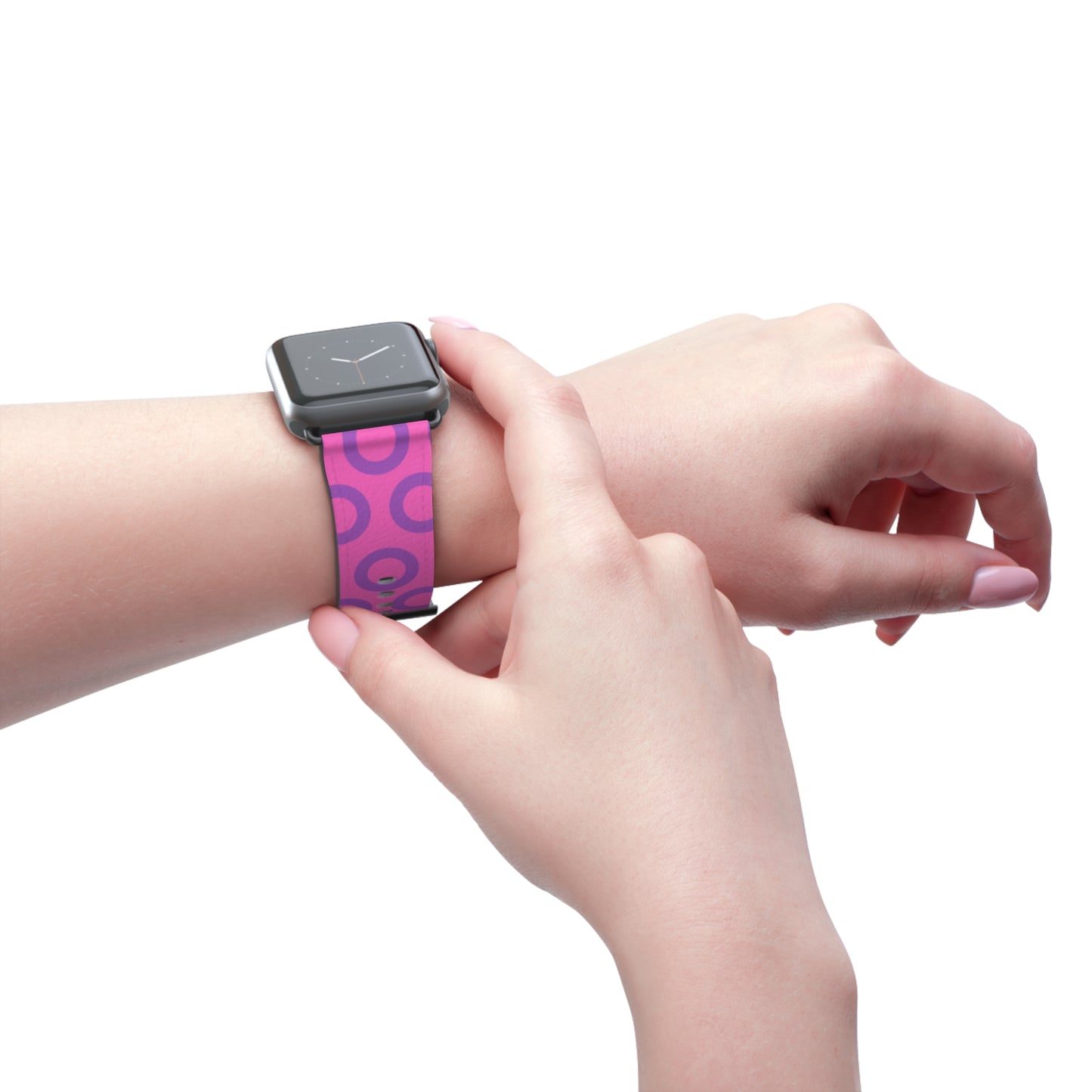 Fishman Donut Apple Watch Band | Pink/Purple | 2 lengths available