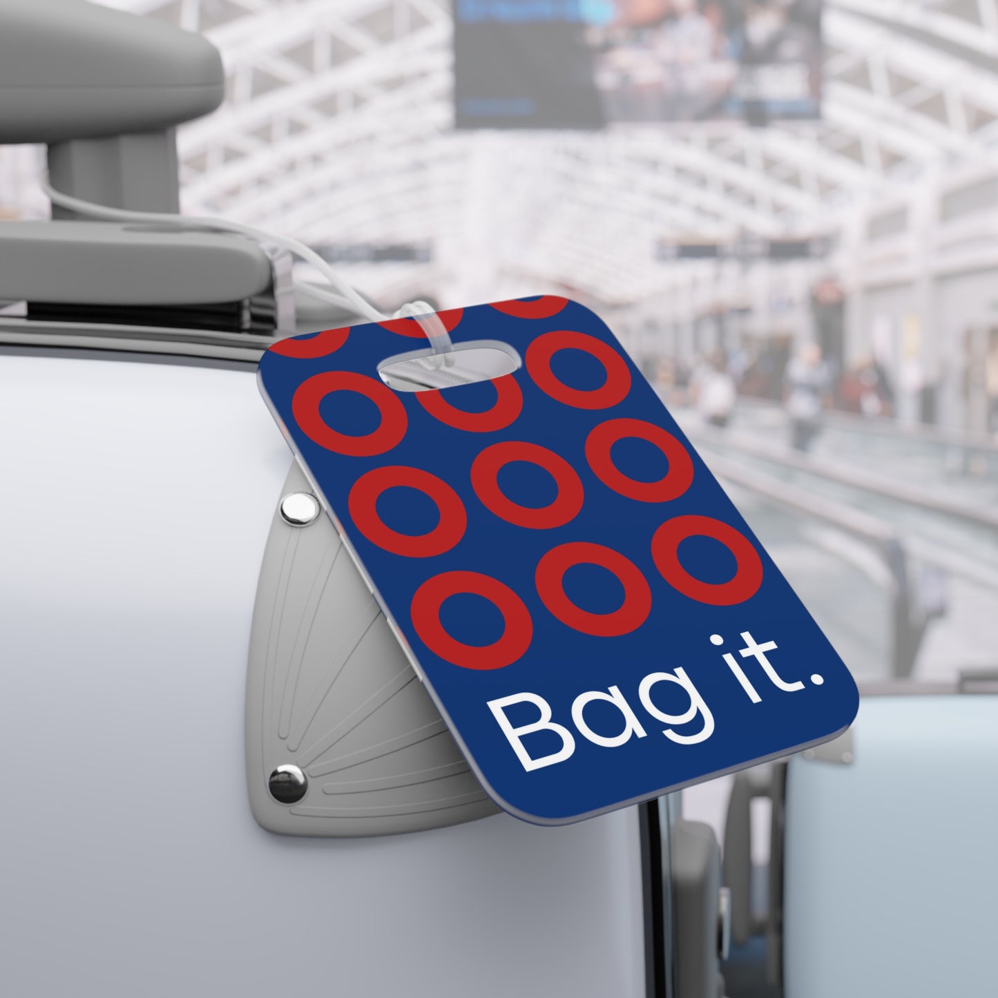 Personalized Fishman Donut Luggage Tags | Bag it, Tag It | 2 shapes available