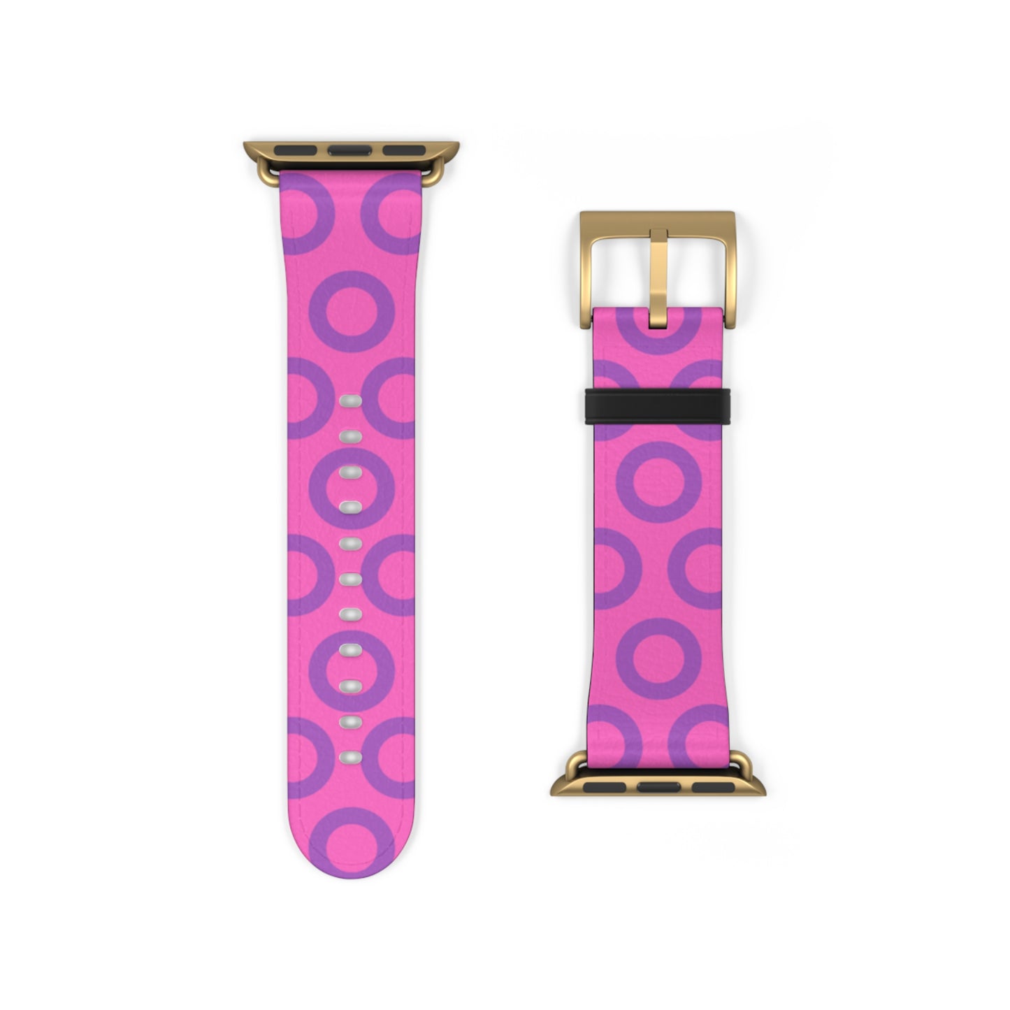 Fishman Donut Apple Watch Band | Pink/Purple | 2 lengths available