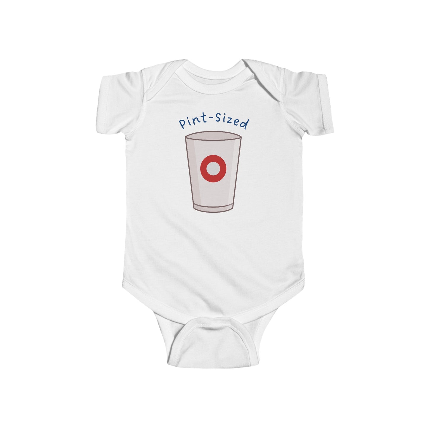 Fishman Donut Baby Onesie | Pint-Sized | Baby Gift