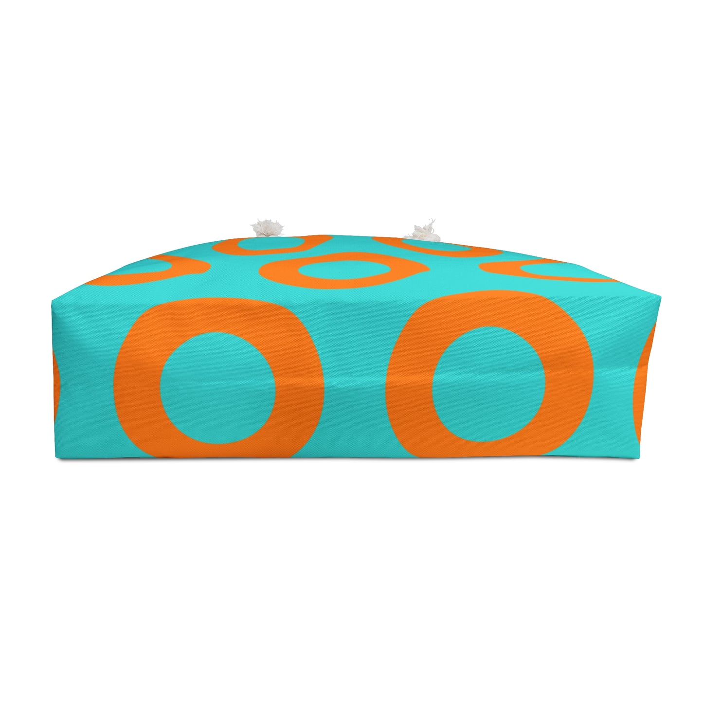 Fishman Donut Weekender Bag | Teal/Orange | Large Carryall Bag