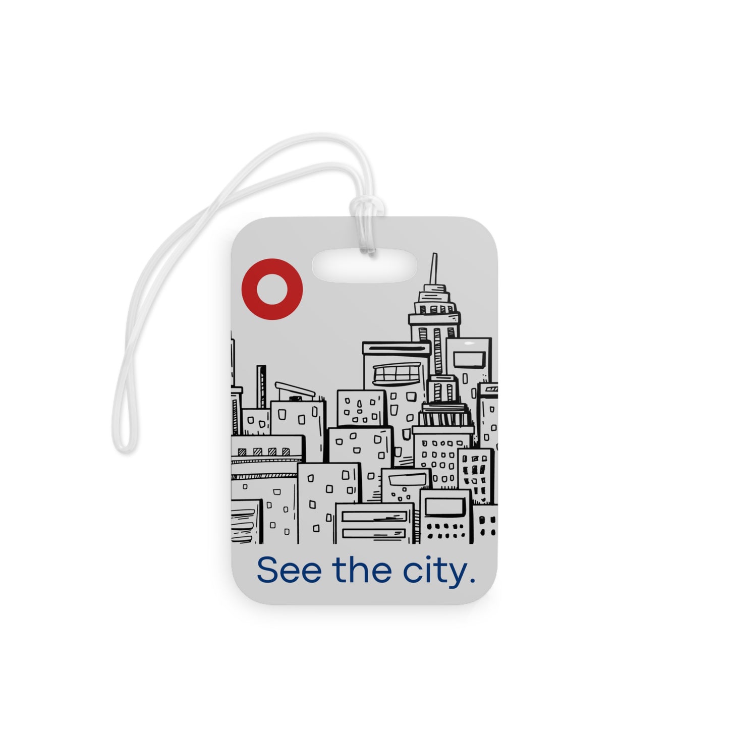 Phish Donut Luggage Tags | See the City, See the Zoo | 2 shapes available