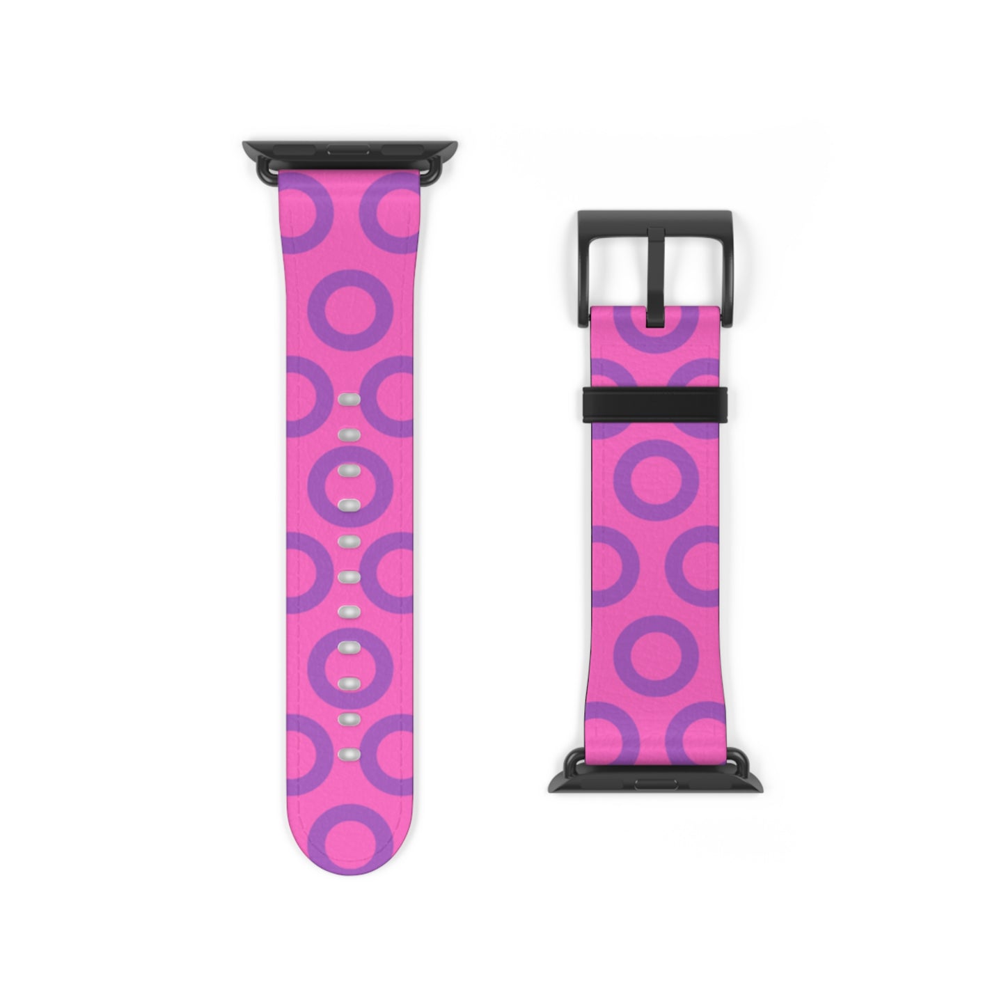 Fishman Donut Apple Watch Band | Pink/Purple | 2 lengths available