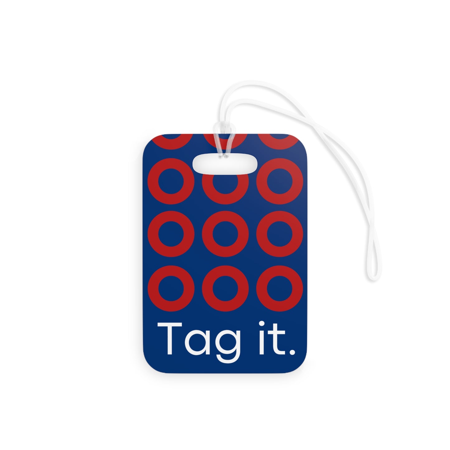 Fishman Donut Luggage Tags | Bag it, Tag It | 2 shapes available