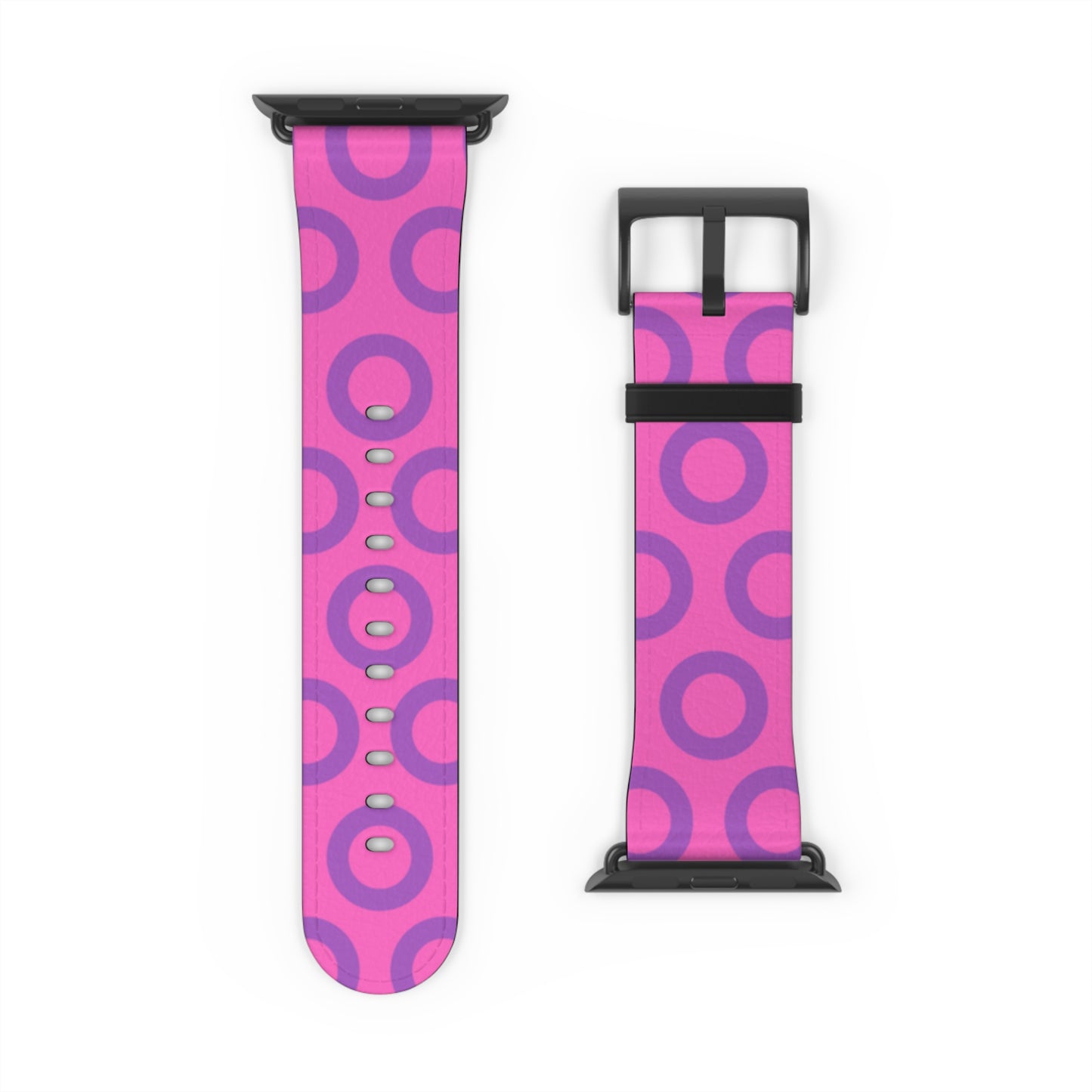 Fishman Donut Apple Watch Band | Pink/Purple | 2 lengths available