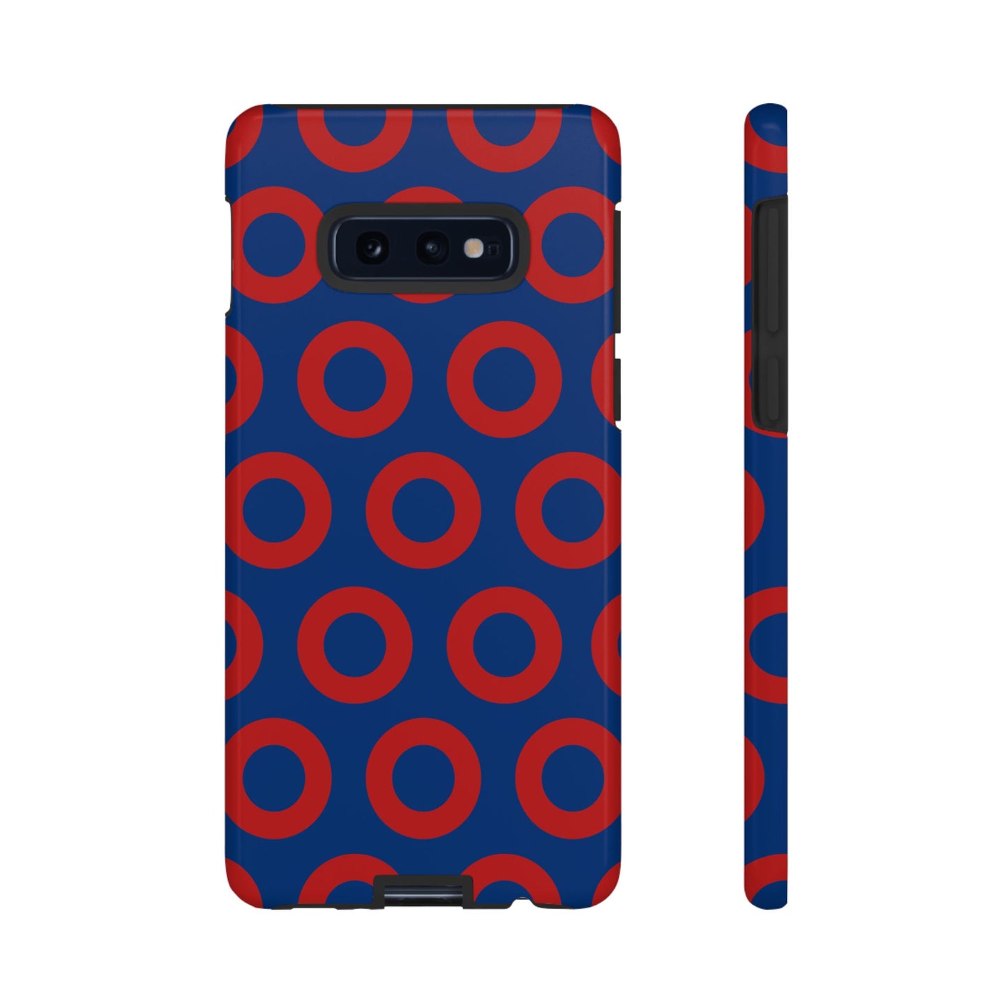 Fishman Donut Phone Case | Red/Blue | iPhone, Google, Samsung