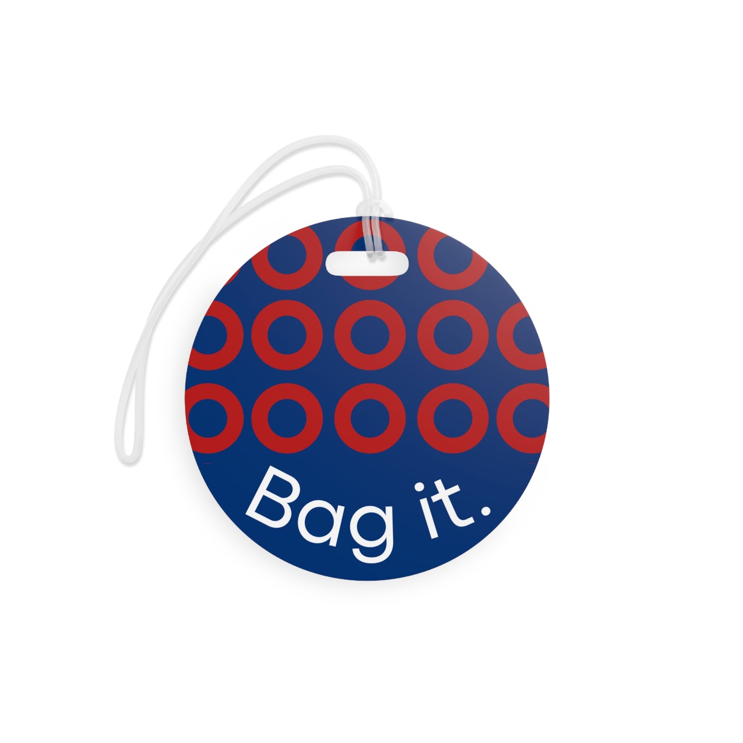 Fishman Donut Luggage Tags | Bag it, Tag It | 2 shapes available