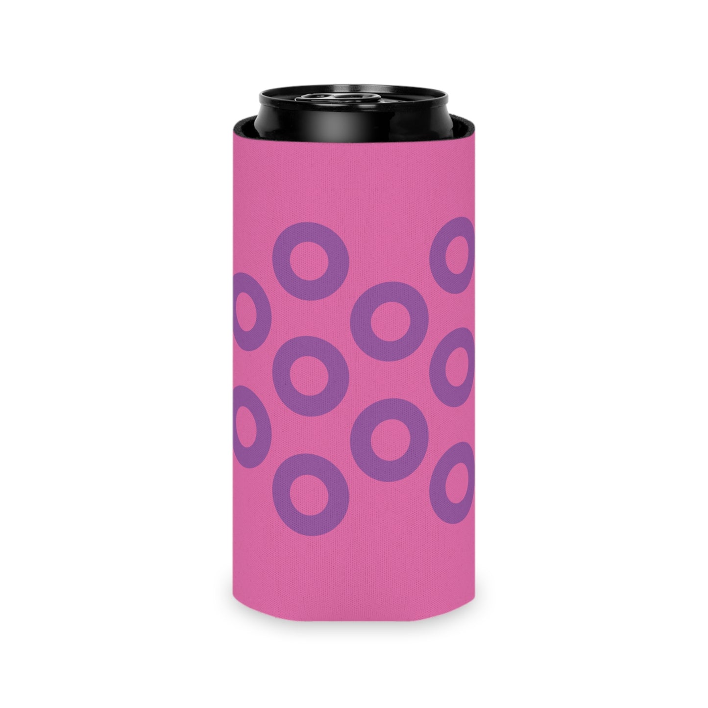 Phish Donut Koozie | Purple/Pink | Can Cooler Sleeve