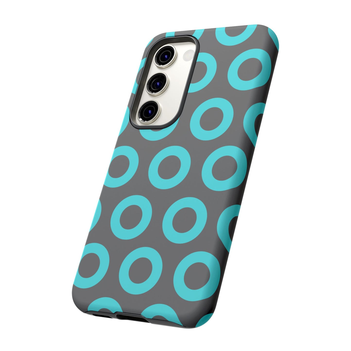 Fishman Donut Phone Case | Turquoise/Gray | | iPhone, Google, Samsung |