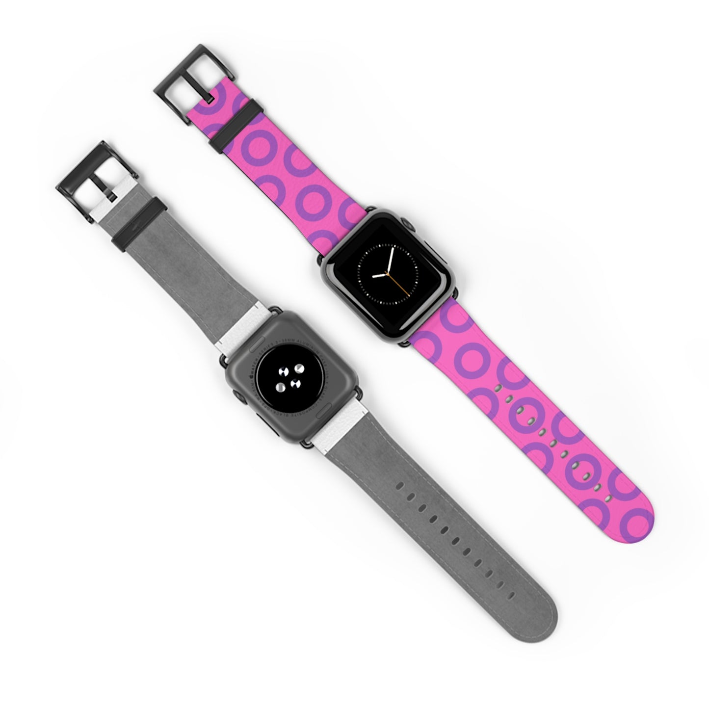 Fishman Donut Apple Watch Band | Pink/Purple | 2 lengths available