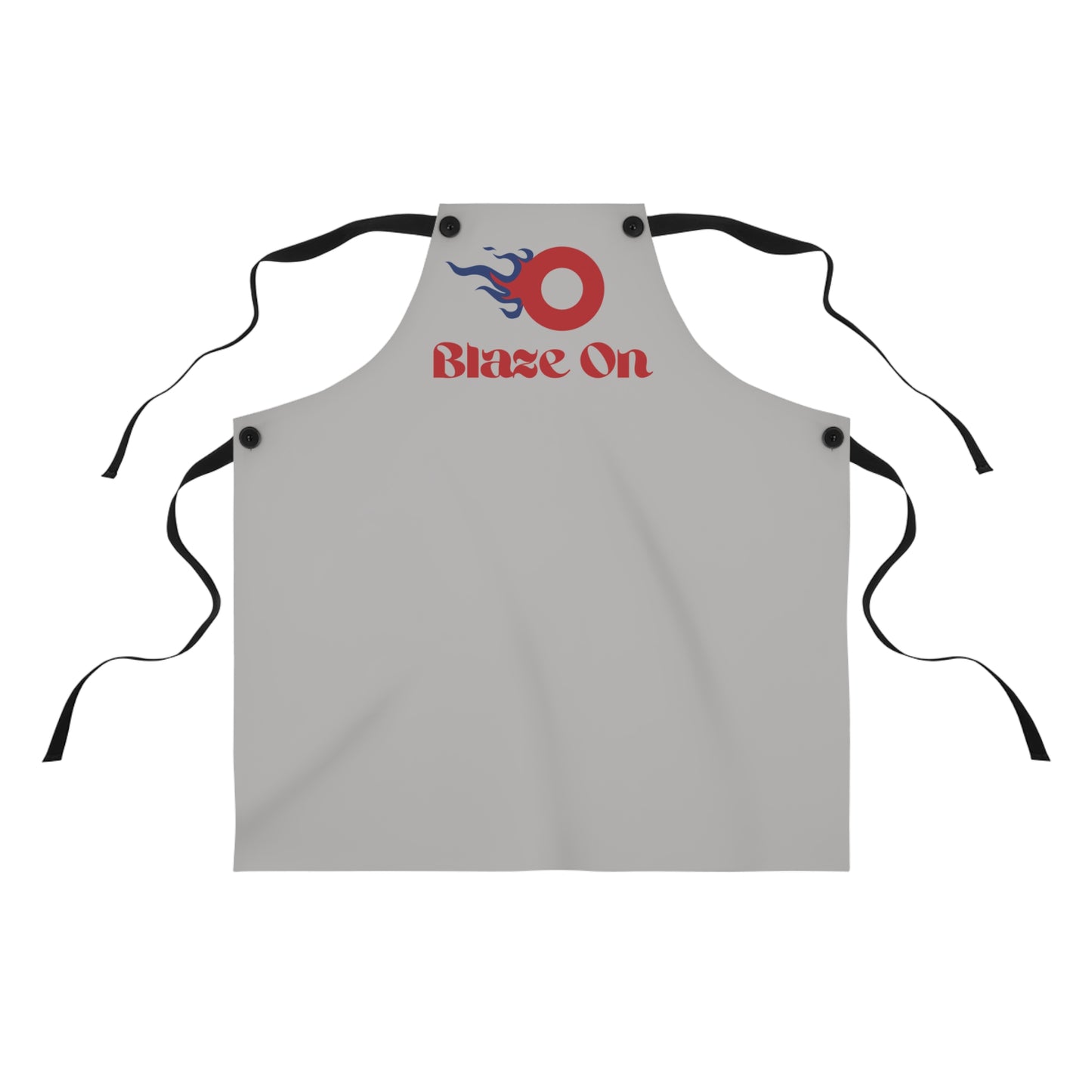 Fishman Flaming Donut Chef's Apron | Blaze On | BBQ, Cookout, Dinner & A Movie