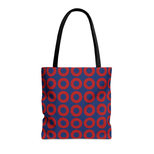 Fishman Donut Tote Bag | 3 sizes available: S, M, L